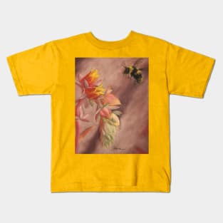 Tiny Blooms for the Bees Kids T-Shirt